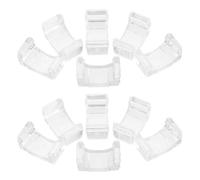 GATHINESS 100pcs U-Shape Plastic Hairband Fixing Clips with Secure Fastening and Elegant Finish, Headband Accessories for DIY Projects and Crafts, Suitable for Beginners and Experienced
