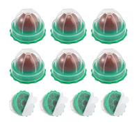 GATHINESS 10pcs Catnip Licking Ball for Cats with Catnip Material and Sticker Accessories Designed to Increase Water Intake and Can Be Stuck on Wall Floor Or Furniture Candy Treats to Fill