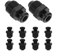 GATHINESS 10pcs Drip Irrigation Air Release Valve with Dual Air Intake and Exhaust Function Plastic Pp Material for Irrigation Pipelines and Pe Pipes Suitable for Farm Setups