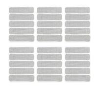 GATHINESS 10pcs Fiberglass Window Screen Repair Tape for Patching Mesh Dark Grey Self-adhesive Prevention Fix for Home and Outdoor Use