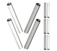 GATHINESS 10pcs Iron and Aluminum Rods Replacement for Electromagnets and Water Heaters Easy Installation and Excellent Durability Suitable for Water Heater Repairs and Lab Apparatus Repairs