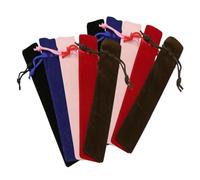 GATHINESS 10pcs Plush Pencil Bag Case with Storage and Organisation Features, Cute Stationery Pouch for Coins and Cell Phone, Soft and Personalised Design for School and Daily Use