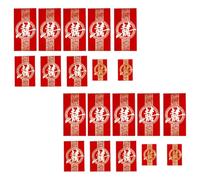 GATHINESS 120pcs Red Envelopes for Wedding Money Packets, Classic Chinese Style Paper Red Pockets, Easy to Operate and Not Easy to Break, for Giving and Wedding Celebrations