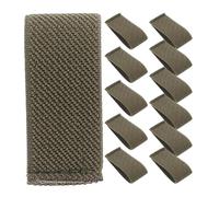 GATHINESS 12pcs Elastic Belt Keepers Nylon Harness Strap Retainers for Backpack Band Loop, Lightweight and Easy to Operate, for Managing Overlong Webbing in Outdoor Activities