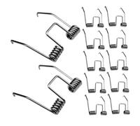 GATHINESS 12pcs Hair Clipper Spring - Trimmer Spare Parts Spring, Stainless Steel Replacement Spring, Precision Tension for Electric Trimmer, Professional Salon Use