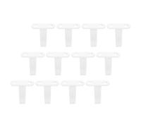 GATHINESS 12pcs White Iron Wall Hangers with Strong Carrying Capacity, Multipurpose Hanging Hooks for Home Use, for String Lights and Flower Pots in Bathroom Or Garage