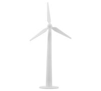 GATHINESS :150 Scale Miniature Wind Power Generator Model for Urban Dioramas and Sand Table, Plastic Modular Design Demonstrating Wind Energy Concepts in Architectural Scenery