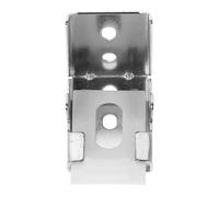 GATHINESS 1pcs Blind Bracket Replacement for Blinds Aluminium Alloy and Plastic Minimalist Elegant Design Versatile Use Silver Window Treatment Hardware