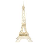 GATHINESS 1set Eiffel Tower Wooden Puzzle Creative Self-assembling Jigsaw Educational DIY Model for Family Interaction and Home Decoration