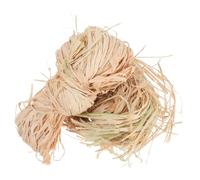 GATHINESS 2 Bundles Natural Raffia Ribbon Grass with Smooth and Flexible Texture, Great for Florist Bouquets, Gift Wrapping, and DIY Crafts, Beige Raffia Cord for Wreaths and Hawaiian Style