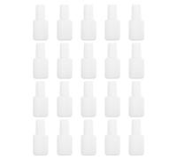 GATHINESS 20pcs 10ml Leak-proof Empty Nail Polish Bottles with Brush Abs Material Nail Gels Container for DIY Manicure Accessory and Creating New