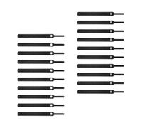 GATHINESS 20pcs Adjustable Black Nylon Cord Management Straps with Hook and Loop Fastener Design, Reusable Cable Ties for Home and Office Organisation