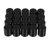 GATHINESS 20pcs Black Power Amplifier Knobs Replacement Rotatable Control Rotary Knobs for Electric Guitar Synthesizer Stereo Bass Volume Interface Volume Mute Control Switch