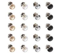 GATHINESS 20pcs Pearl Safety Brooch Pins Chic Buttons for Clothes Decorative Brooch DIY Clothes Supply for Girls Accessories Random Color
