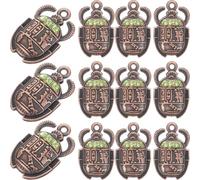 GATHINESS 20pcs Vintage Alloy Beetle Charm Pendant for Necklace and Bracelet Making Unique Chic Design for DIY Jewelry Crafting and Handbag Pendants Suitable for Bracelet Making