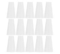 GATHINESS 20pcs White Plastic Blind Cord Pull Tassels for Window Shades Easy Installation Nonslip Curtain Cord Knobs Stylish Replacement Pull Accessories for Bedrooms and DIY Curtain