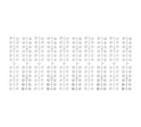 GATHINESS 240pcs Nail Art Color Boards Nail Polish Colour Display Plates for Manicure Practice Plastic Sample Cards for Salon Personal Use