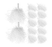 GATHINESS 24pcs Cheerleading Pom Poms for Dance and Competitions Easy to Grip and Portable for Cheering Teams