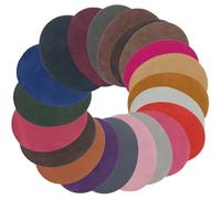 GATHINESS 24pcs Multi-use Elbow Patches for Jackets and Bags, Easy to Sew Cloth Repair Patches Assorted Colours, Long Serving Life, for Embellishing and Repairing Clothing