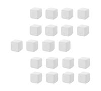 GATHINESS 24pcs Natural Calcium Mineral Cubes for Tortoise Tank, White Reptile Grinding Stone, Easy Dissolution and Water-friendly Substrate for Terrestrial Animals in Fish Tank