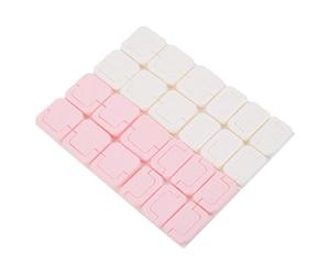 GATHINESS 24pcs White Abs Wall Outlet Plug Covers Protective Socket Protectors Sturdy Design and Infants Safety Against Electric Shocks in Home