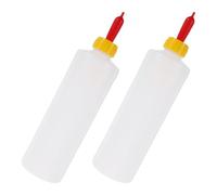 GATHINESS 2pcs 400ml Plastic Animal Nursing Feeding Bottles for Piglets and Small Animals Easy to Clean Feeding Bottles that Encourage Natural Suckling for Pet Care and Home Pets