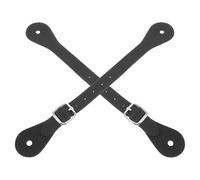 GATHINESS 2pcs Adjustable Equestrian Spur Straps for Thigh High Boots Made of Sturdy Pu Material with Comfortable Riding and Versatile Use for Everyday Outdoor Horse Riding