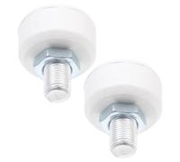 GATHINESS 2pcs Adjustable round Rubber Roller Skating Toe Stoppers for Roller Skates and Skating Shoes Safe Brake Blocks for Cement and Asphalt Floors No Marks Left