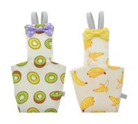 GATHINESS 2Pcs Breathable Parrot Diapers Lightweight Comfortable Bird Nappy for Birthdays and Holidays Small Pet Accessories