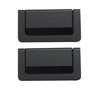 GATHINESS 2pcs Embedded Pull Handle Invisible Wardrobe Furniture Hardware | Rust-resistant Finish, Recessed Styling, Replaces Old Fittings, Suitable for Home Wardrobes, Office Storage Cabinets