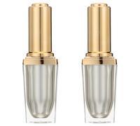 GATHINESS 2pcs Empty Nail Polish Bottles with Brush and Screw Cap Lightproof Acrylic Refillable Containers for DIY Nail Art Manicure Store Supplies Random Color