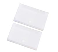 GATHINESS 2pcs File Folder Accordion Folder Multilayer Pp Large Capacity White for Organising Documents and Storing Papers, Student School Formal Occasions