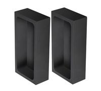 GATHINESS 2pcs Graphite Ingot Mold Graphite Casting Ingot Mold 10x5x2.5cm for Copper Metal Melting and Smelting