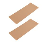 GATHINESS 2pcs Khaki Self-Adhesive Sole Pads with Wavy Pattern, Lightweight PVC Shoe Sole Stickers Designed to Increase Friction and Provide Non-Slip Protection for High Heels and Everyday
