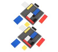 GATHINESS 2pcs Logic Puzzle Building with 88 Challenges, Abs Material Intellectual Assembling, Enhancing Spatial Reasoning and Suitable for Stem Education and Family Training