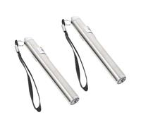 GATHINESS 2pcs Portable Egg Candler Lightweight Egg Tester Stainless Steel Nylon Construction Convenient Embryo Development Observation Household Use
