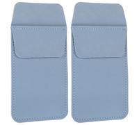 GATHINESS 2pcs Pu Leather Pen Storage Pouch for Nurses and Doctors with Large Capacity and Easy to Use Design, Portable Leak-Proof Pencil Organizer Bag Suitable for Medical and Office Use
