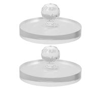 GATHINESS 2pcs round Eyeshadow Stamper Tool for Loose Powders and Blusher with High-precision Pre Mold Plastic Design, Compacting Press to Prevent Collapse and Edge Lifting, Cosmetic