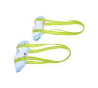 GATHINESS 2pcs Small Bird Harness Carrier Bag with Escape-proof Design and Ergonomic Fabric Harness for Medium Birds, Lightweight Portable Parrot Carrier Suitable for Outdoor Hikes and Sunny