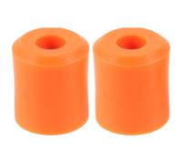 GATHINESS 2pcs Snowboard Wall Mount Display Hanger Rack with Rubber Material, Easy to Install and Small Lightweight Design for Ski Resorts and Store Display, Orange Wall Mounted Snowboard