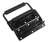 GATHINESS 2pcs Spring Loaded Drop Handles for Metal Chest with Ergonomic Iron Design, Heavy Duty Surface Mounted Storage Case Handles for Toolbox and Cabinet Pulls