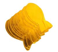 GATHINESS 3 Sets Fish Shaped Yellow Spirit Offering Paper for Pets and Cats, Traditional Handmade Pet Memorial Supplies Shine and Intricate Details, for Remembrance and Farewell Ceremonies