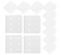 GATHINESS 30pcs Medium Rc Airplane Hinges 16x29mm Nylon Plastic Tiny Hinges for Fixed Wing Model Aircraft Repair and Assembly, Rc Glider Replacement Parts for Remote Control Plane