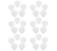 GATHINESS 30pcs Reed Diffuser Cap with Hole Plastic White Essential Oil Diffuser Stopper Car and Home Use