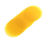 GATHINESS 30pcs Yellow Gel Light Filter Sheets for Spotlights and Lights, Pet Material with Easy DIY Application and Flexible Placement, for Indoor Lighting Projects and Photographic