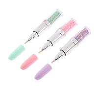GATHINESS 3pcs DIY Drill Pens Lipstick Shape Plastic Tools for Cross Stitch and Nail Art, Easy to Grip and Labour-saving Accessories for Beginners and Professionals