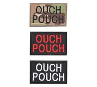 GATHINESS 3pcs Embroidered Patches in Assorted Colours, Twill Material Clothing Repair Garment Patches for Decoration and Patching Small Holes, Simple and Chic Style for DIY Sewing and Craft