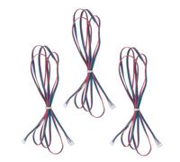 GATHINESS 3pcs Pin Pin White Terminal Stepper Motor Extension Cables for Standard Printer Compatible with Printer Motor Wire Replacement Phosphor Copper Connector