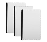 GATHINESS 3pcs Travel Document Organizer Passport Holder Simple Style Pu Leather Keep Items Organized and Safe Convenient to Carry Cards and Cash Can Be Carry in Your Hand 5.70x3.73x0.31in