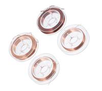 GATHINESS 4 Rolls 10m Bare Copper Magnet Winding Wire High Temperature Resistance and Wear Resistance for DIY Accessories and Electrical Appliances